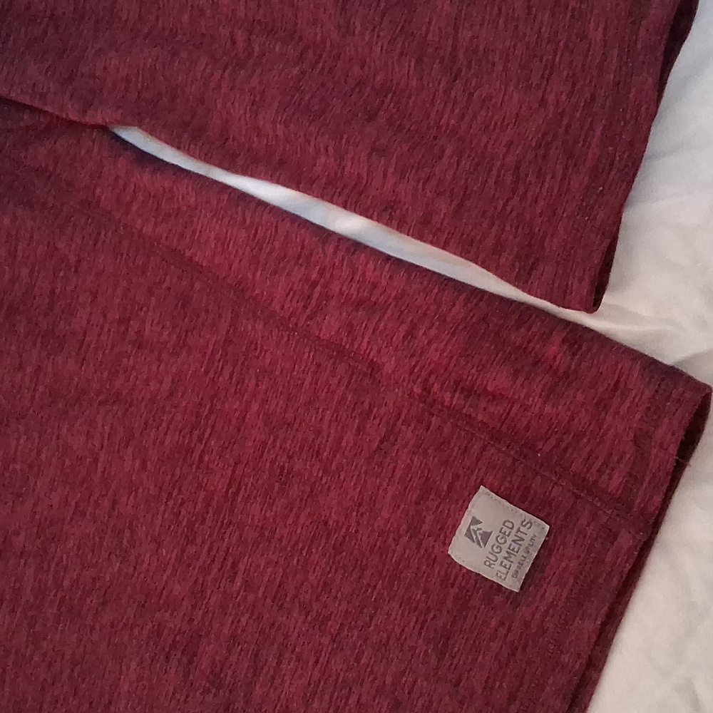 Rugged Elements Men's Medium Maroon Stretch Suede… - image 7